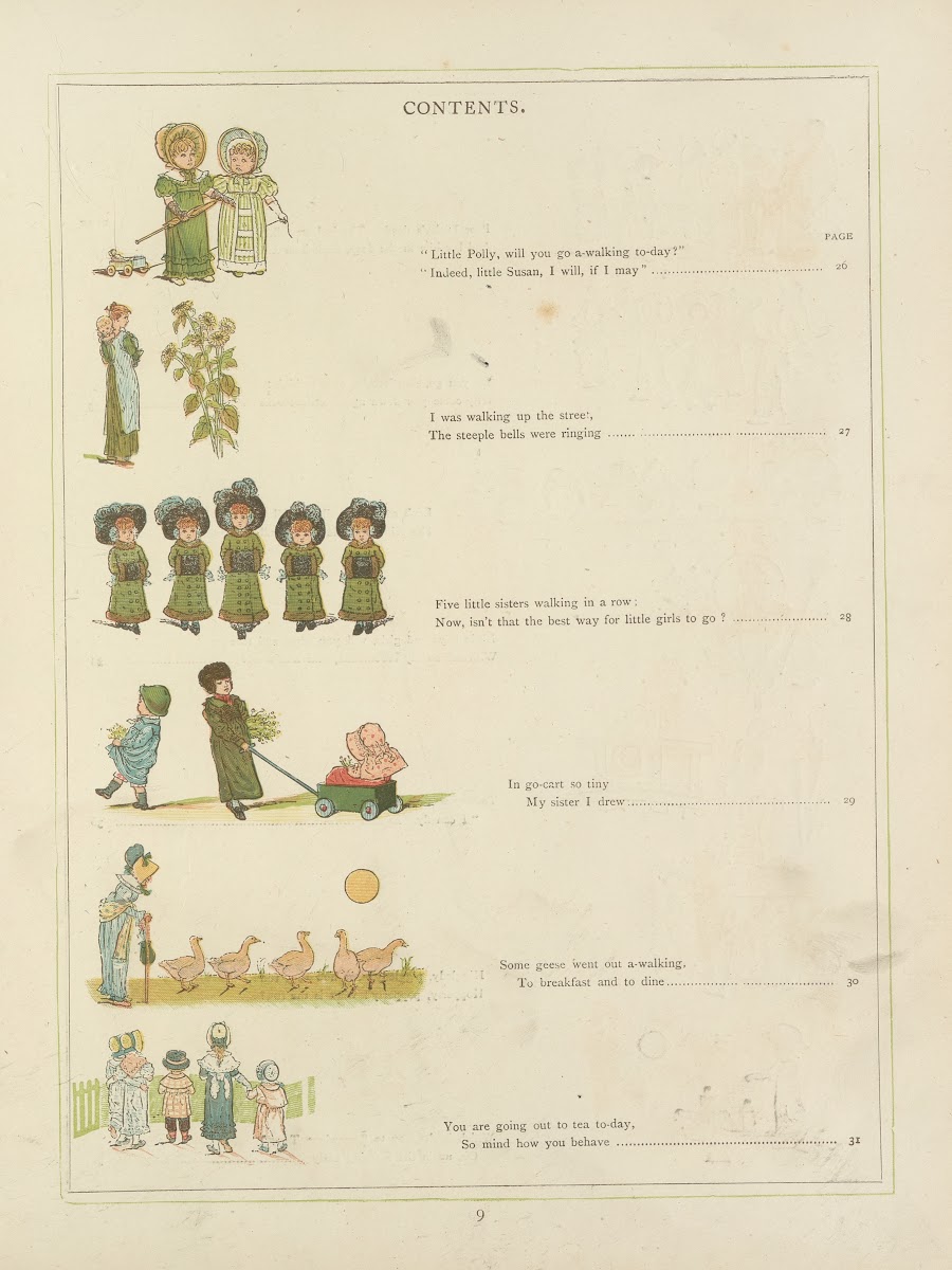 Under the window  pictures  rhymes for children Pl10 1878