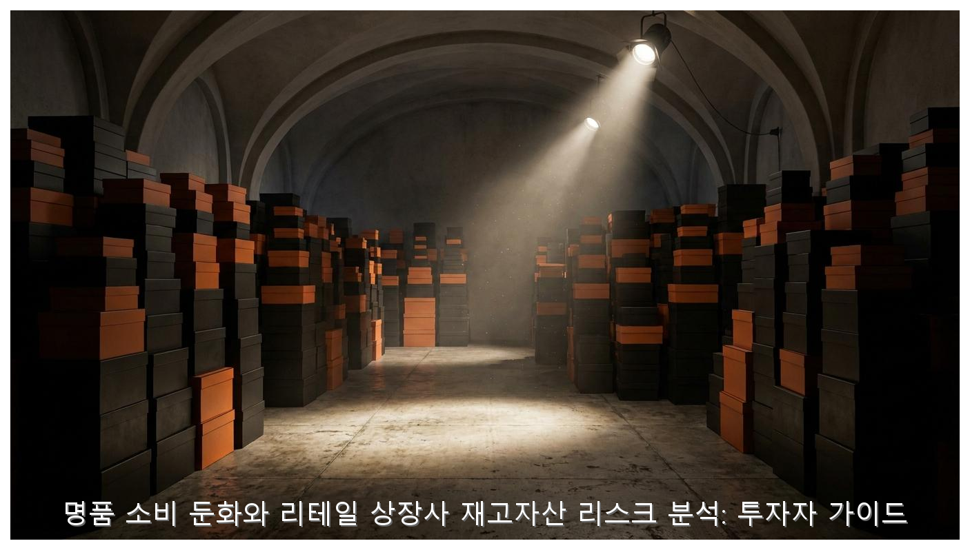 명품 소비 둔화와 리테일 상장사 재고자산 리스크 분석: 투자자 가이드 핵심 안내 및 분석 인포그래픽 (2)