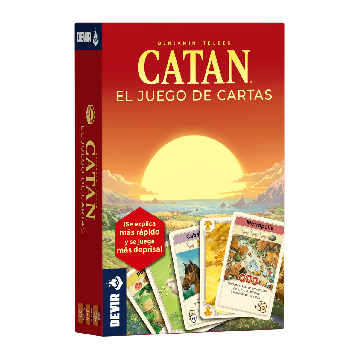 Portada de Catan: El juego de cartas 2026