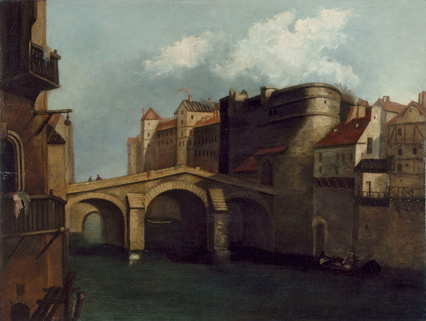 Le Petit Châtelet et le Petit Pont vers 1660 actuels 4ème et 5ème arrondissement