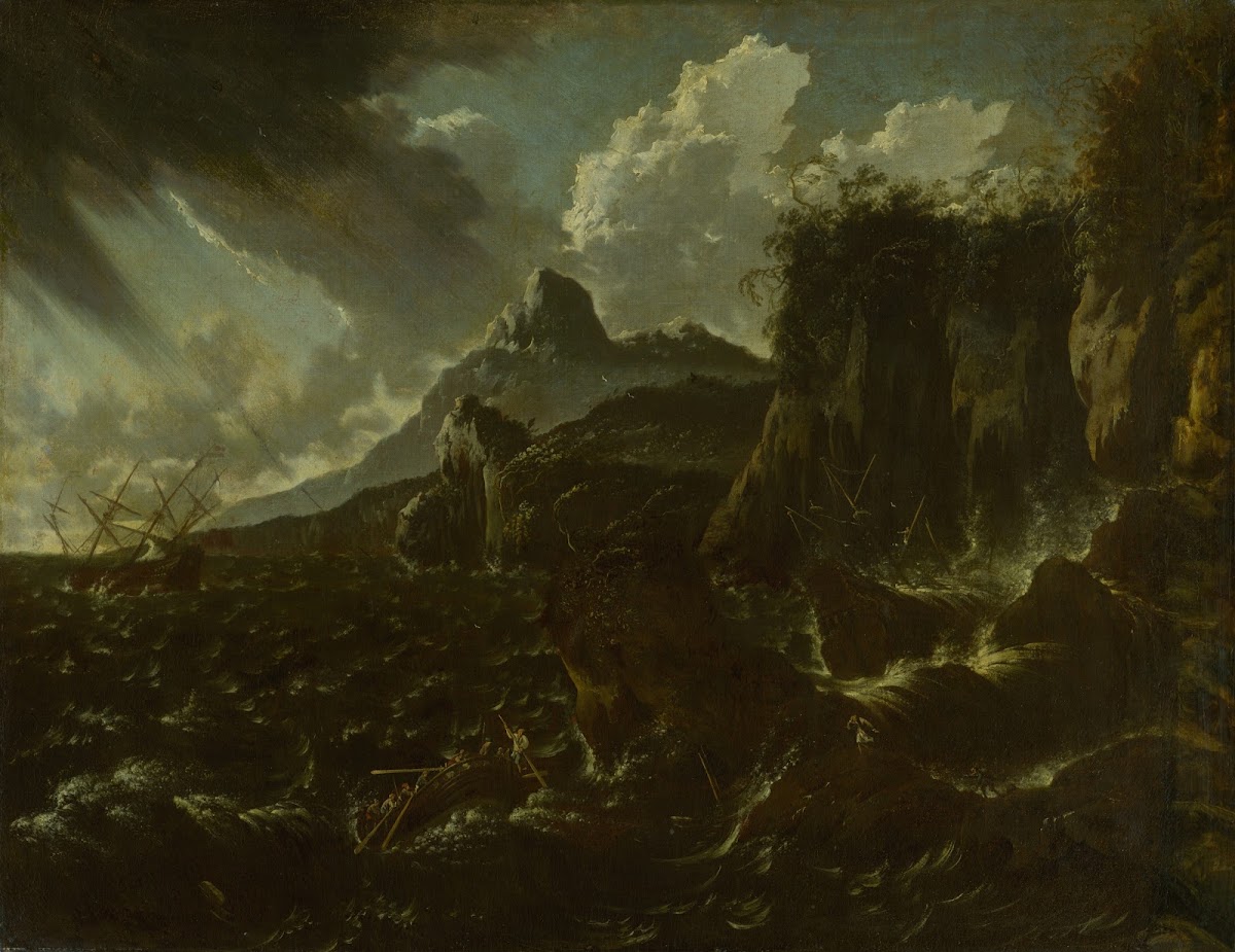 Shipwreck in a Storm 1650