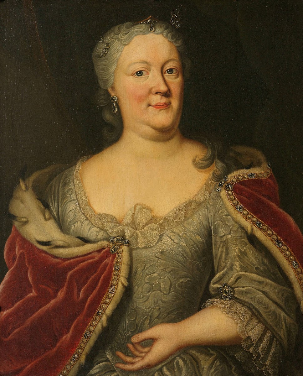 Portrait of Maria Louisa van Hessen Kassel called Maaike Meu Widow of the Stadth