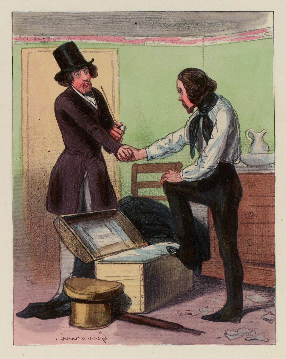 Adieu mon bon homme Je te laisse ma pipe et ma femme 1839 1841