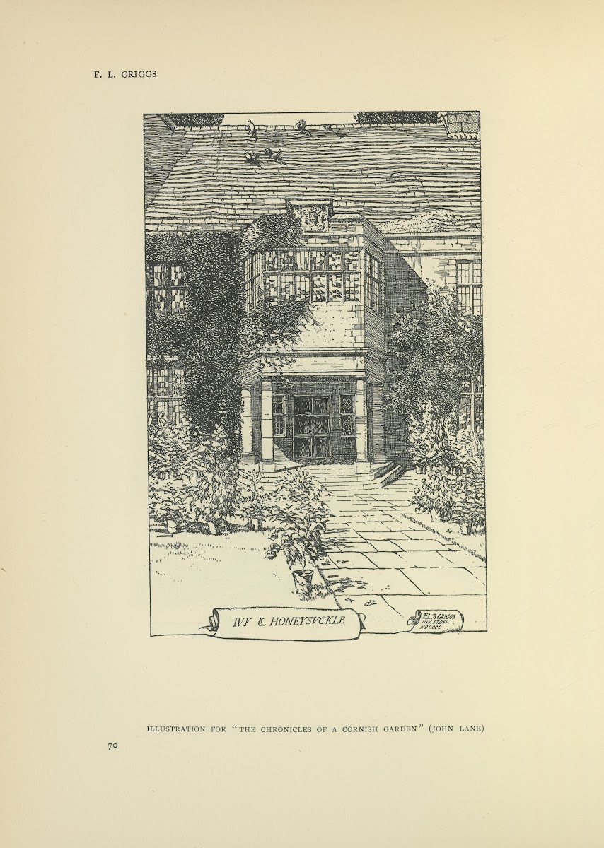 Ivy  Honeysuckle  The chronicles of a cornish garden 1914