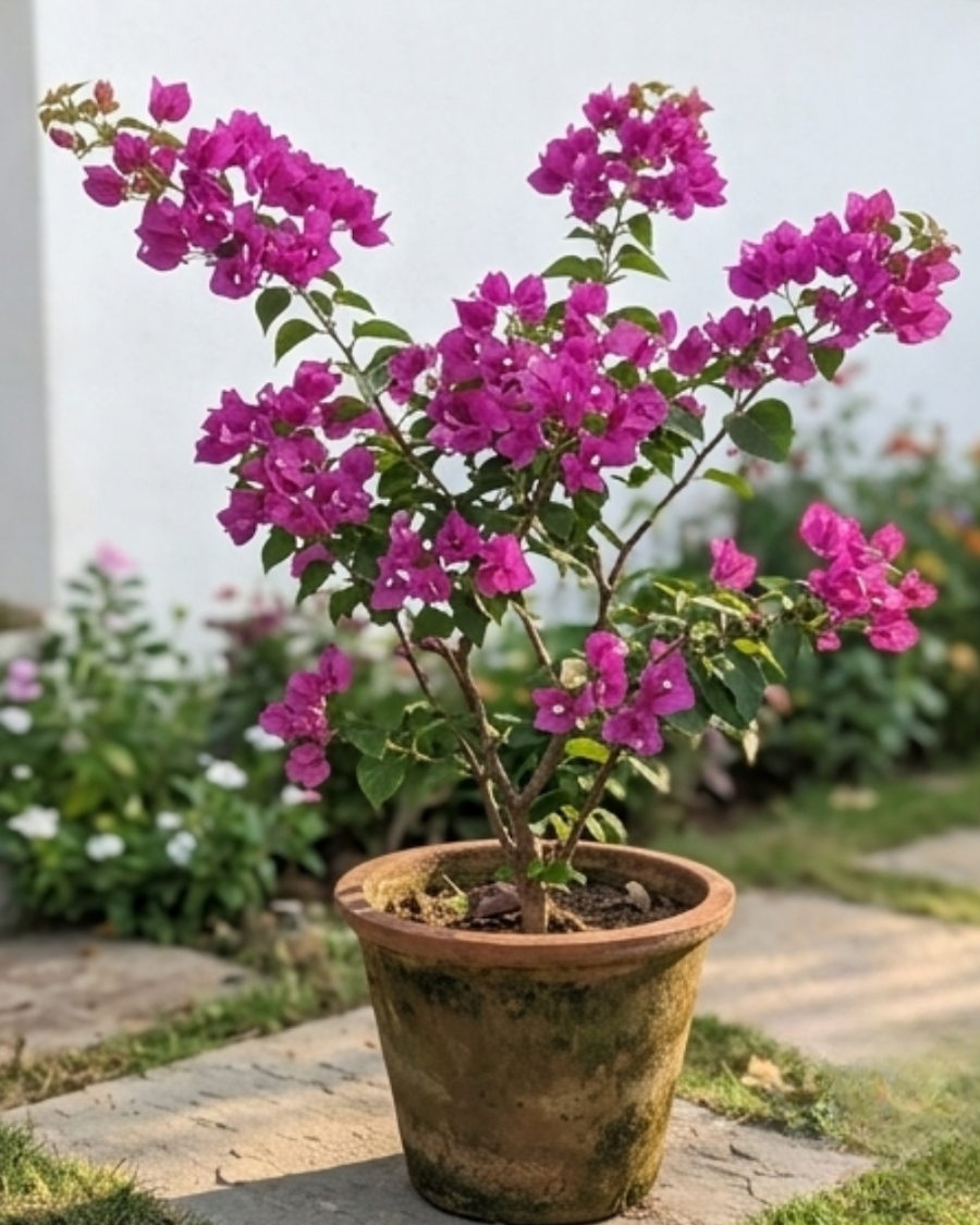 Imported Violet September Bougainvillea Plant — view 2