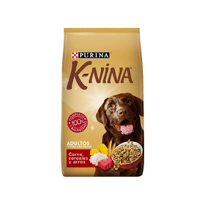 ALIMENTO PARA PERRO ADULTO PURINA K-NINA (CARNE, CEREALES Y ARROZ)