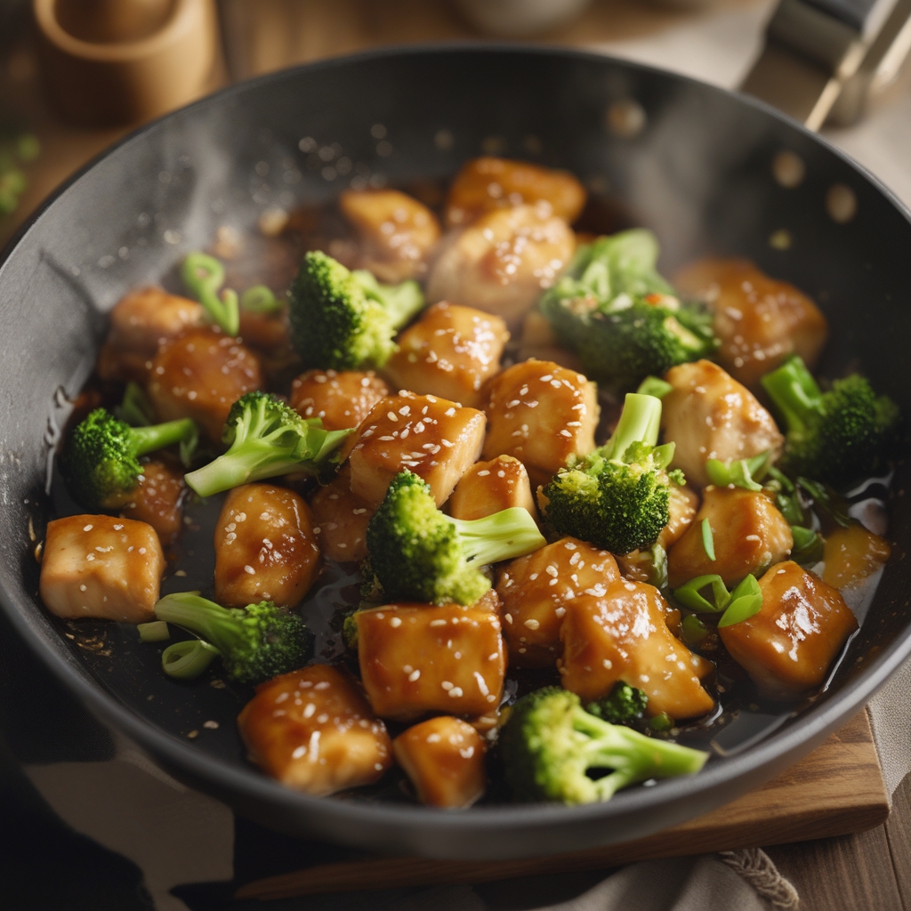Crispy Sesame Chicken & Veggie Skillet