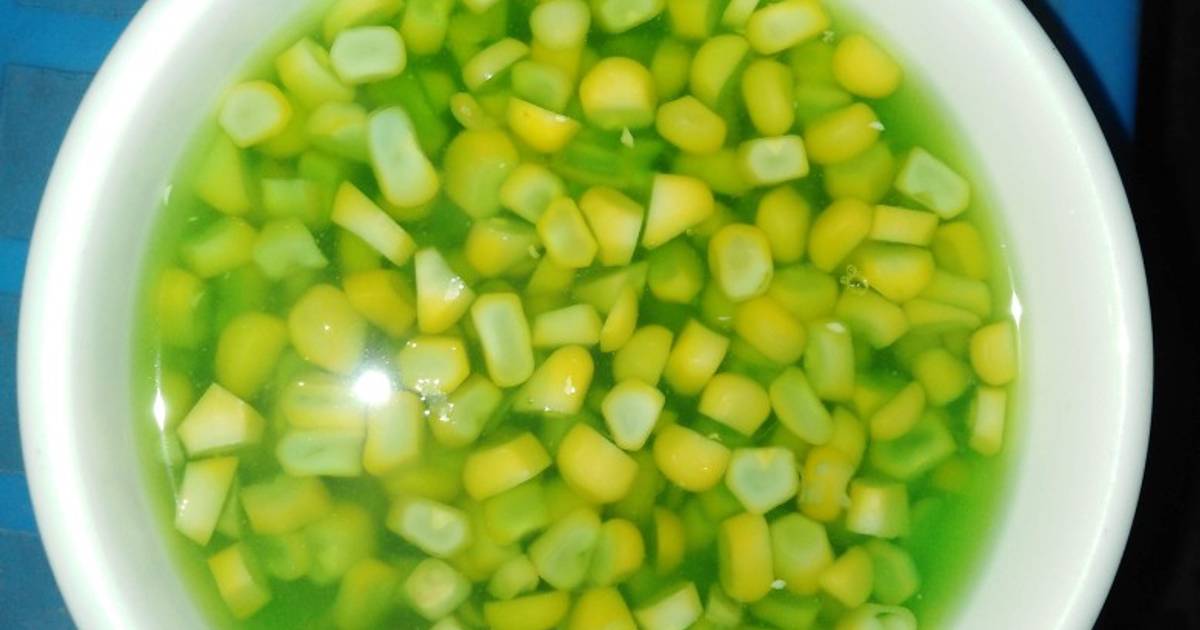 Chè ngô ngọt lá dứa