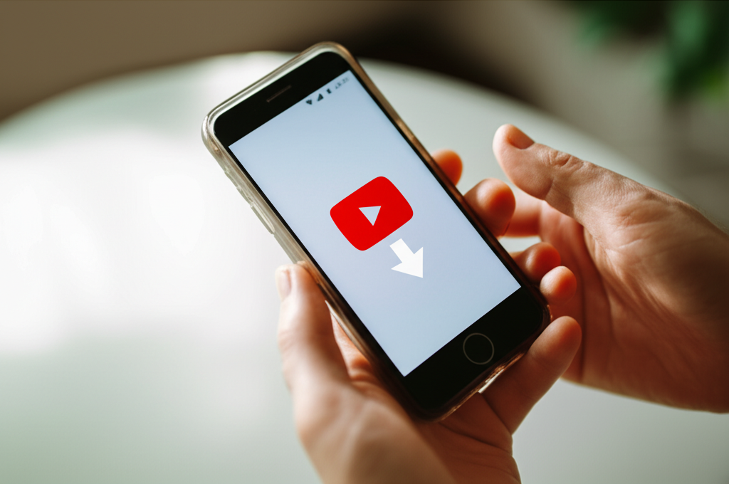 모바일(스마트폰)에서 유튜브 동영상 다운로드 저장 방법