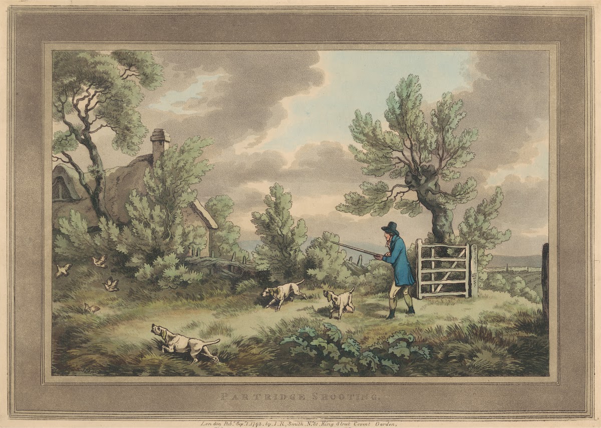 Partridge Shooting 1793