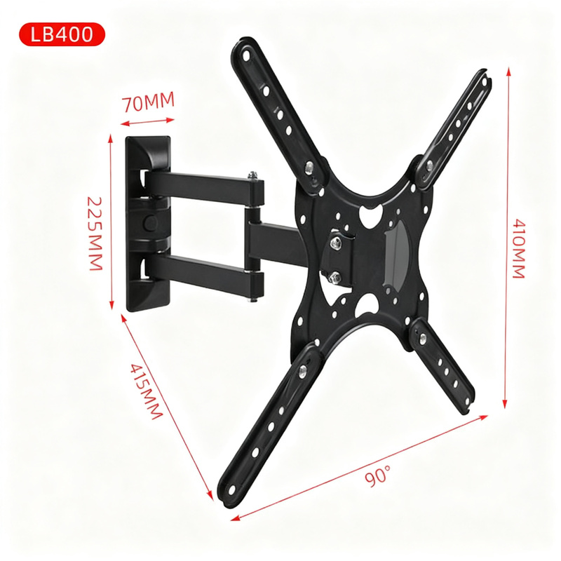 TV wall mount, swivel and tilt
