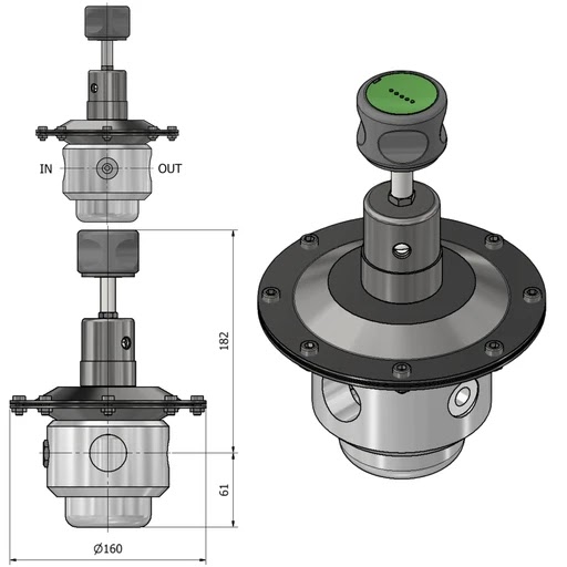 Series PHF AS3 R10 High Flow
