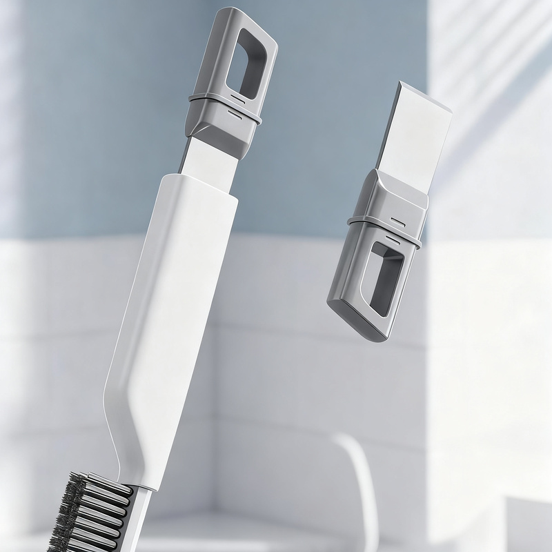 Long-handled Joint Brush with Scratcher
