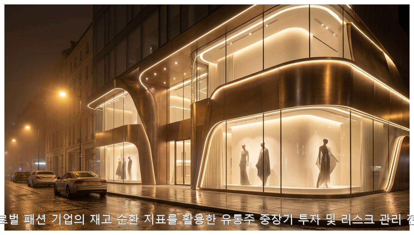글로벌 패션 기업의 재고 순환 지표를 활용한 유통주 중장기 투자 및 리스크 관리 전략 핵심 안내 및 분석 인포그래픽 (5)