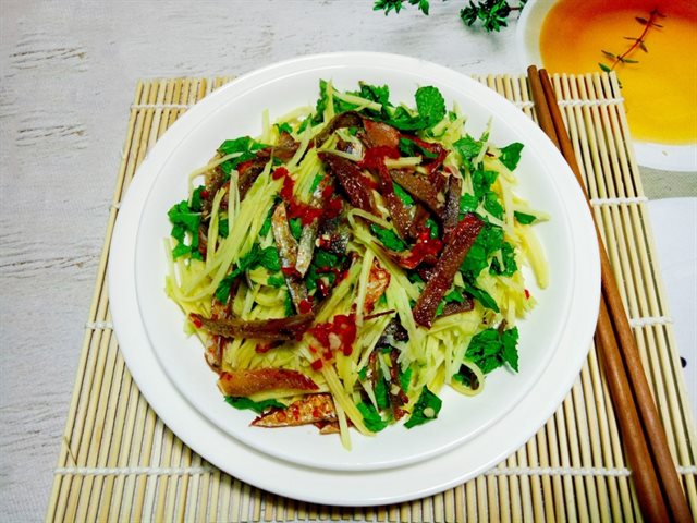 Gỏi Xoài Xanh Cá Khô