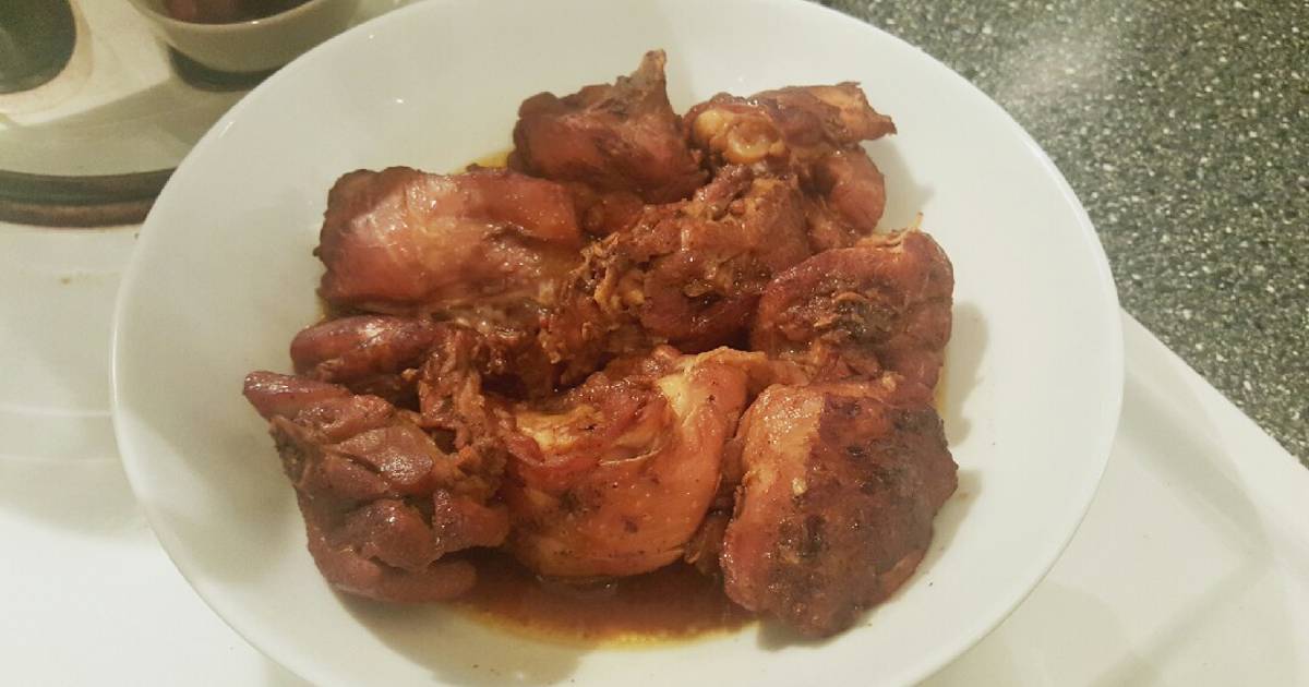 Gà kho ngũ vị hương