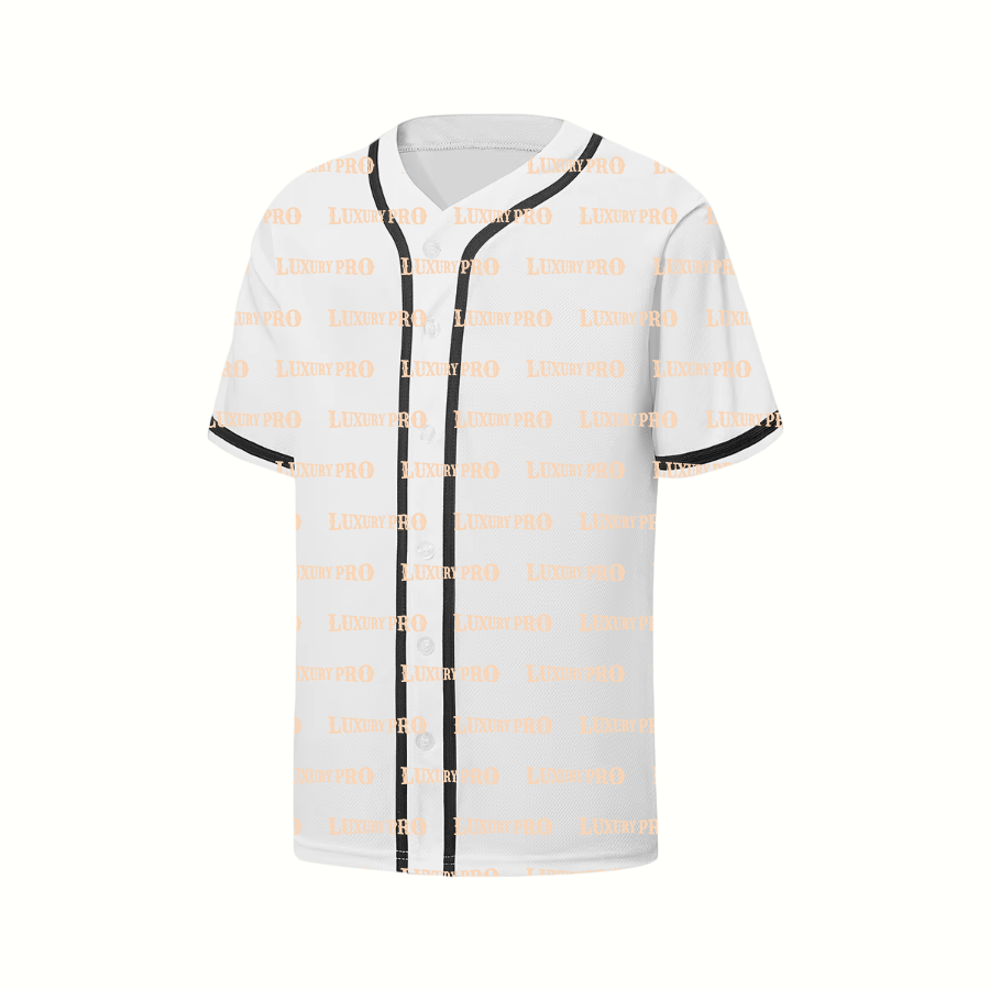 AOP Applique Embroidery Baseball Cardigan Men