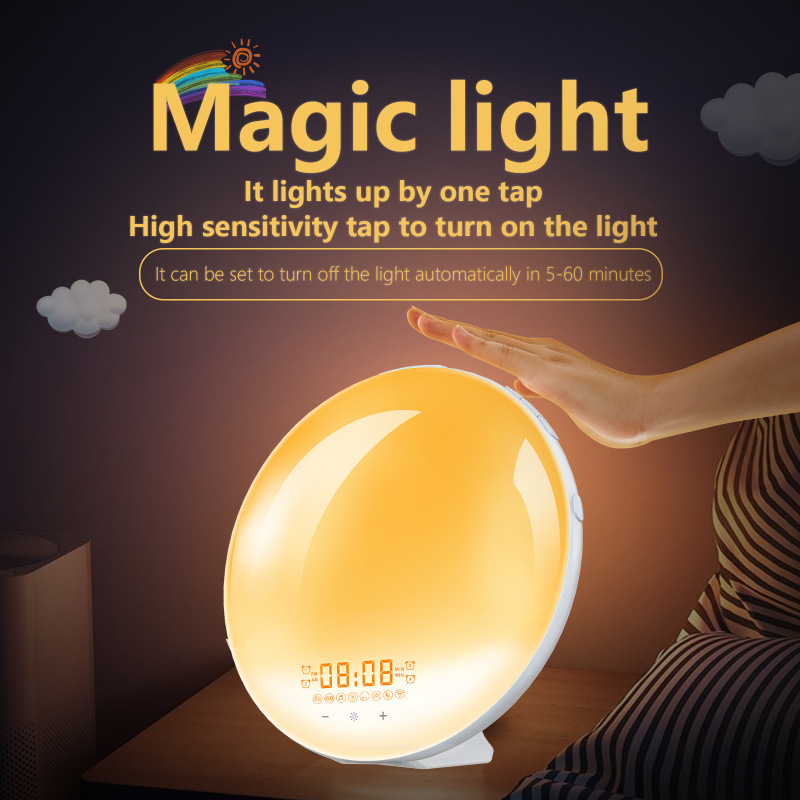 Smart WiFi Daylight Alarm Clock Lamp with App Control