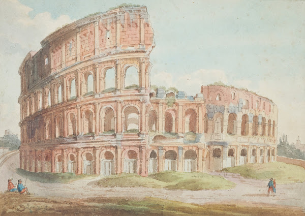 Colosseum Rome mid to late 18th century