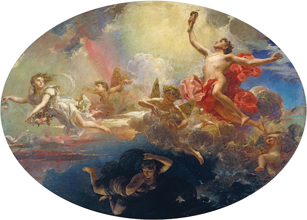 The Triumph of Day over Night Preceded by Dawn 1882
