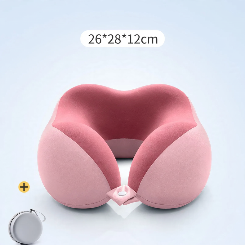 Memory Foam U-Pillow with 360° Neck Support