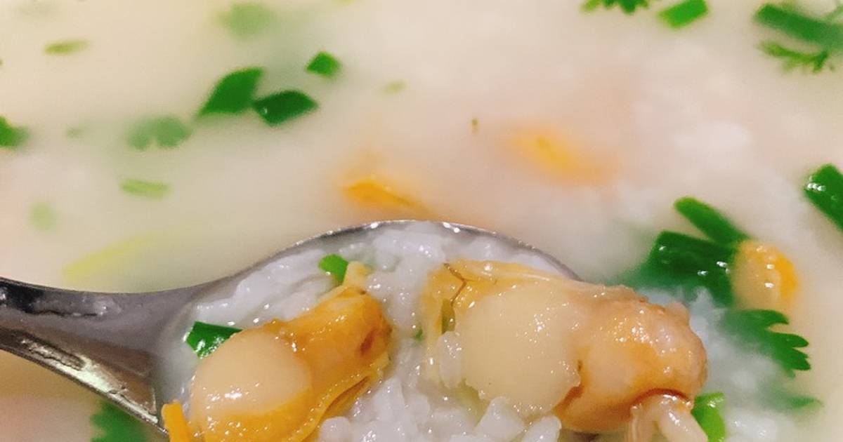 Cháo cồi sò trai