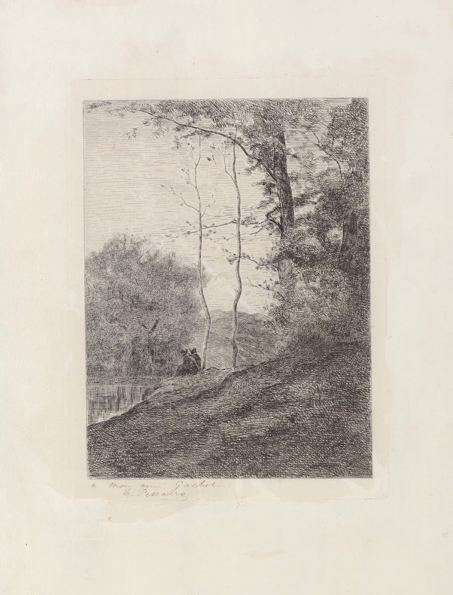 Au bord de leau 1863