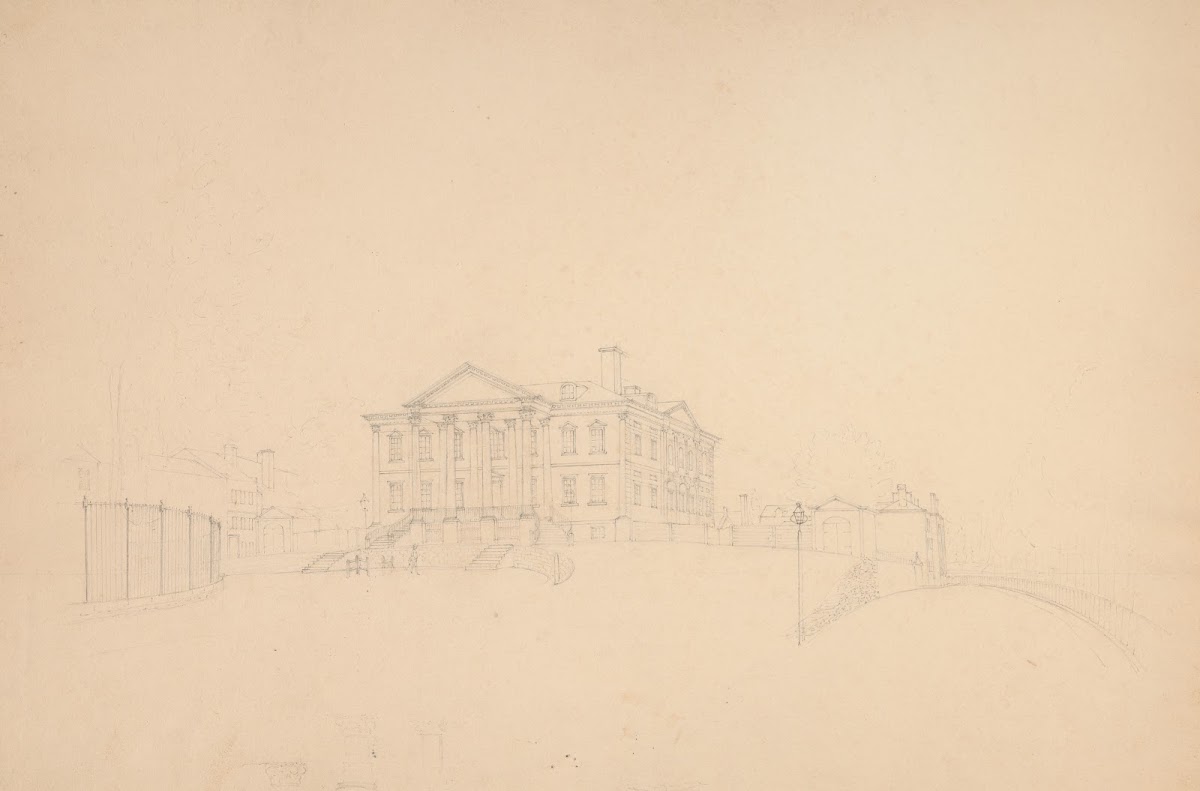Bowling Green  Custom House  formerly Government House 1809 1815
