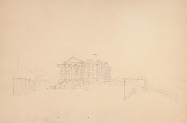 Bowling Green  Custom House  formerly Government House 1809 1815