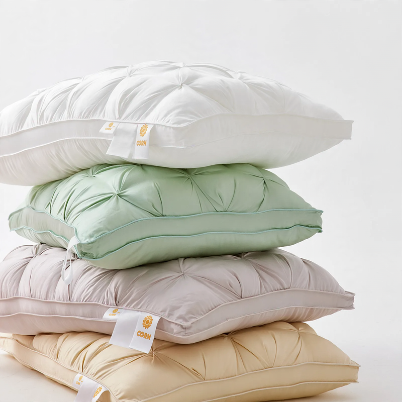Pillow, Pair, Synthetic, Flat