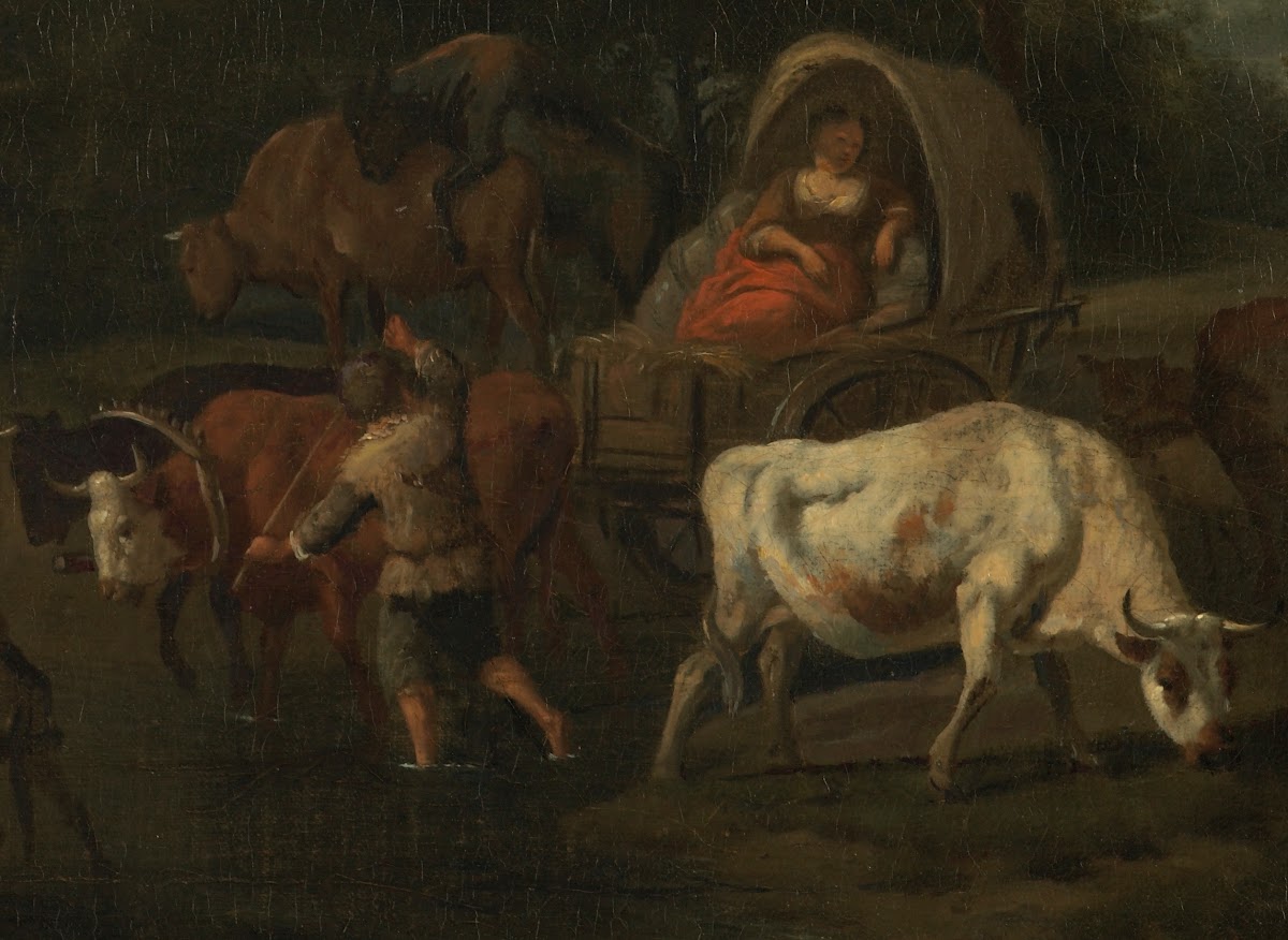 The bullock cart circa 1760