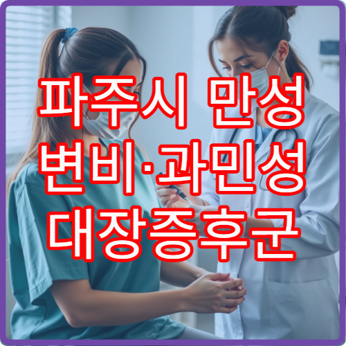 파주시 만성 변비·과민성 대장증후군 정밀 검사와 치료 병원