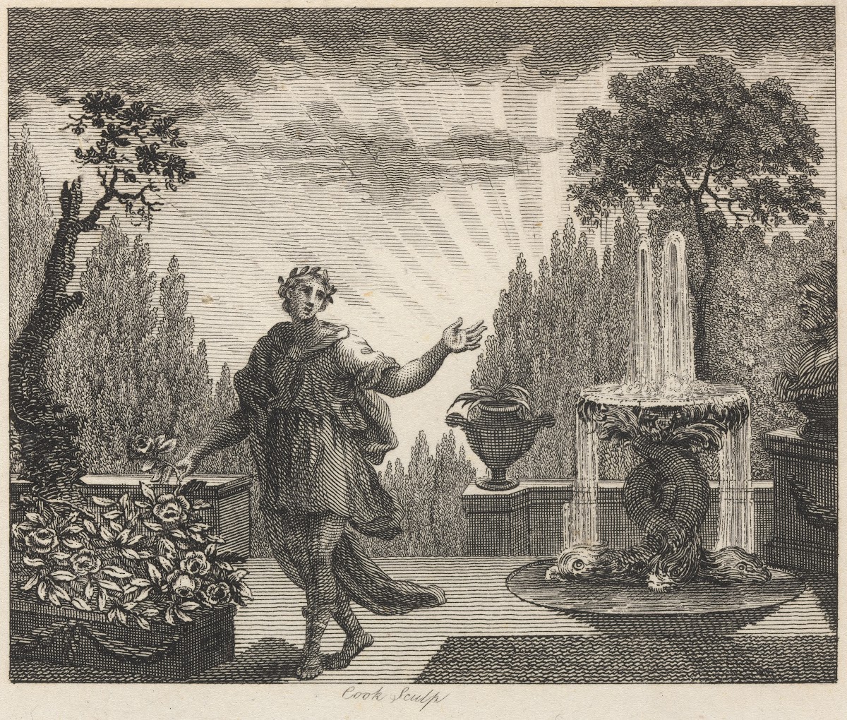 Fable XLV The Poet and the Rose 1793