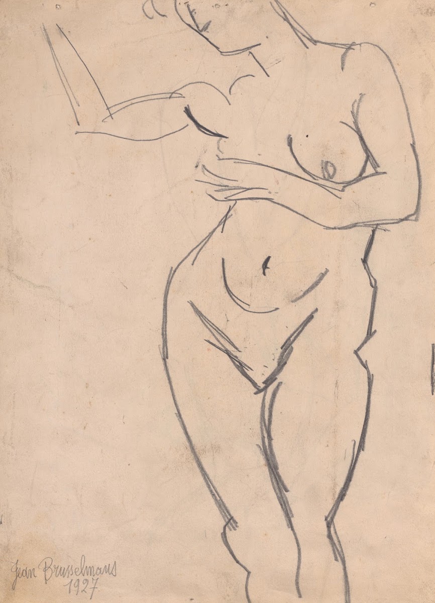 Standing nude woman 1927