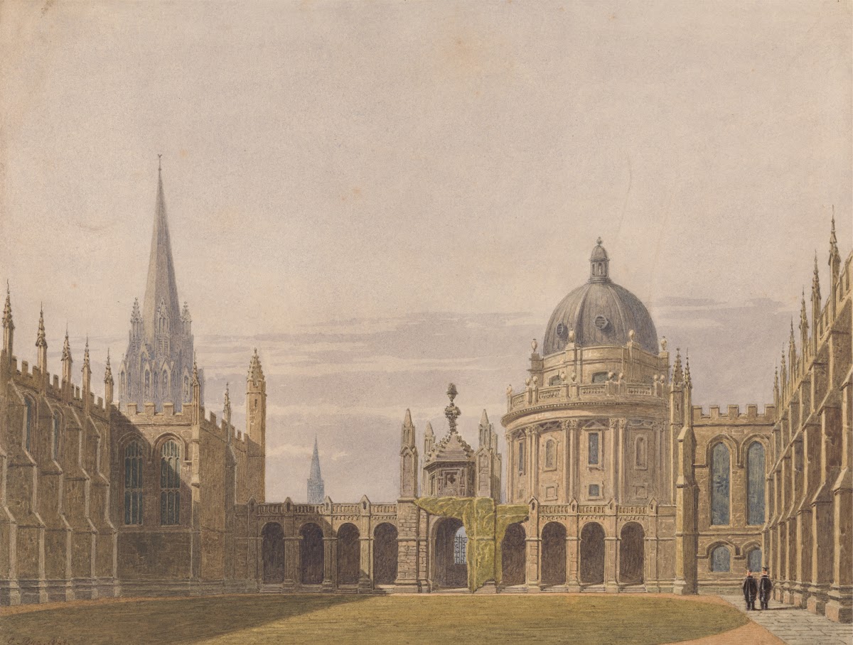 The Quadrangle All Souls Oxford 1849