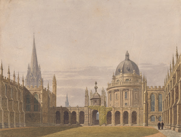 The Quadrangle All Souls Oxford 1849