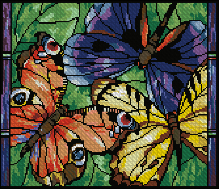CMP JAN023 0389 Stained Glass Beauties