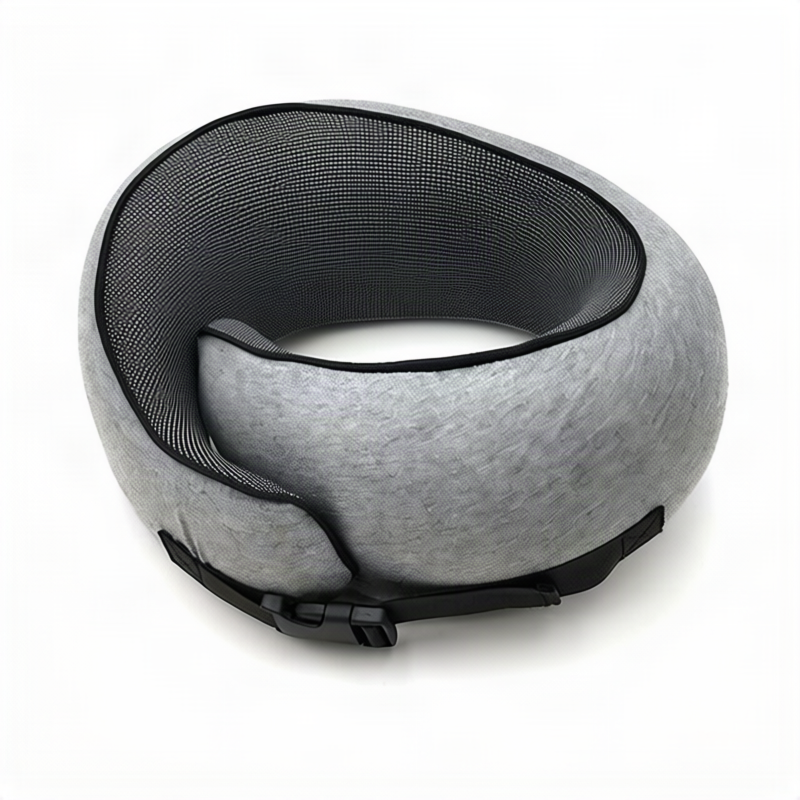 Nackenkissen aus Memory-Foam für Reisen