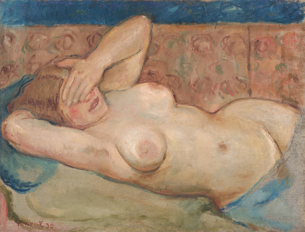 Reclining Nude Shy 1930