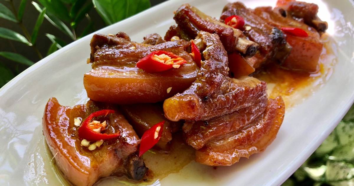 Sườn non khìa nước dừa
