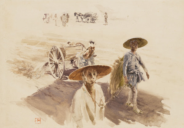 A Watering Cart 1890