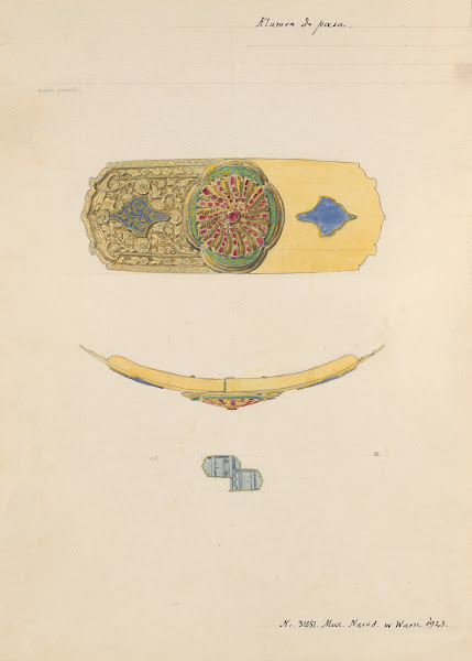 Belt Buckle from the Collection of Oktawia Podlewska in the Collection of the Na
