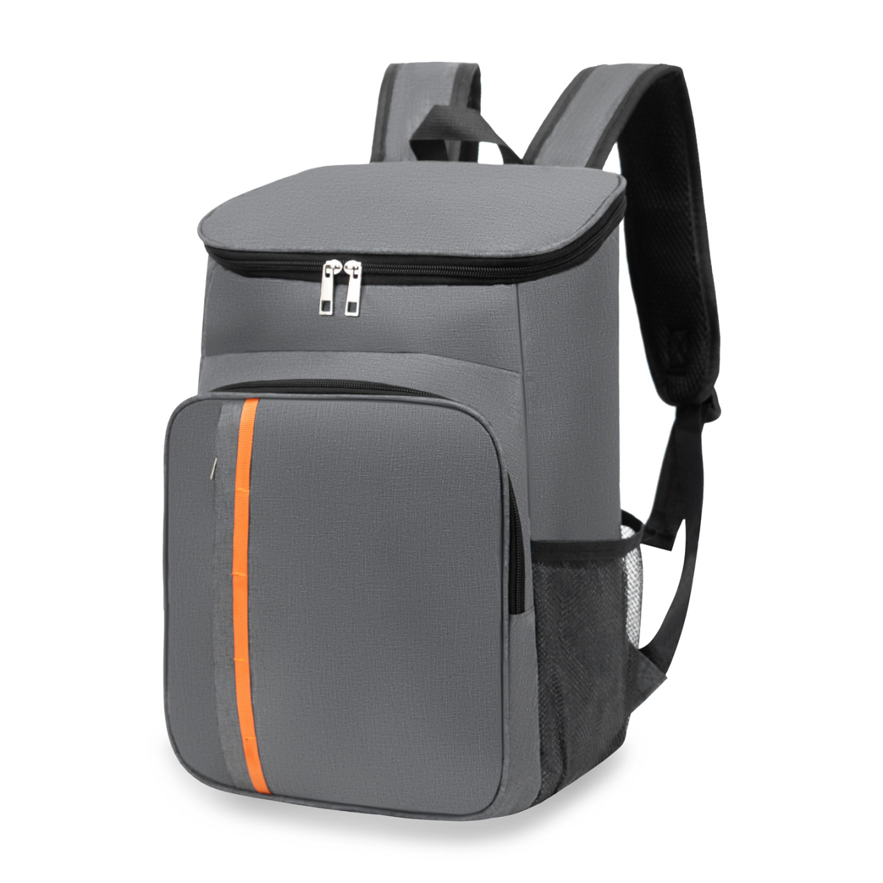 Insulated backpack, 20-35 L, nylon, for picnic and outdoor