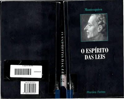 MONTESQUIEU. O Espirito das leis