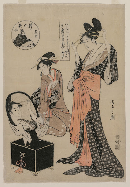 Kuronushi from the series The New Six Immortal Poets c 1795
