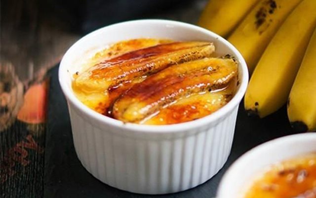 Kem Brulee Chuối