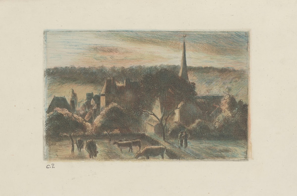 Église et ferme dEragny