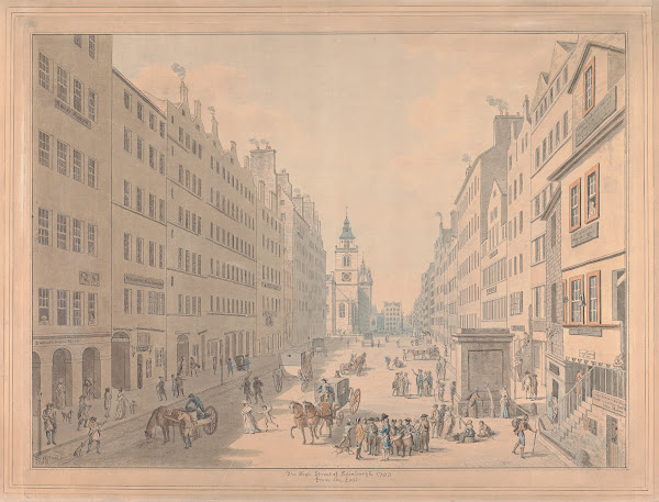 The High Street of Edinburgh from the East 1793