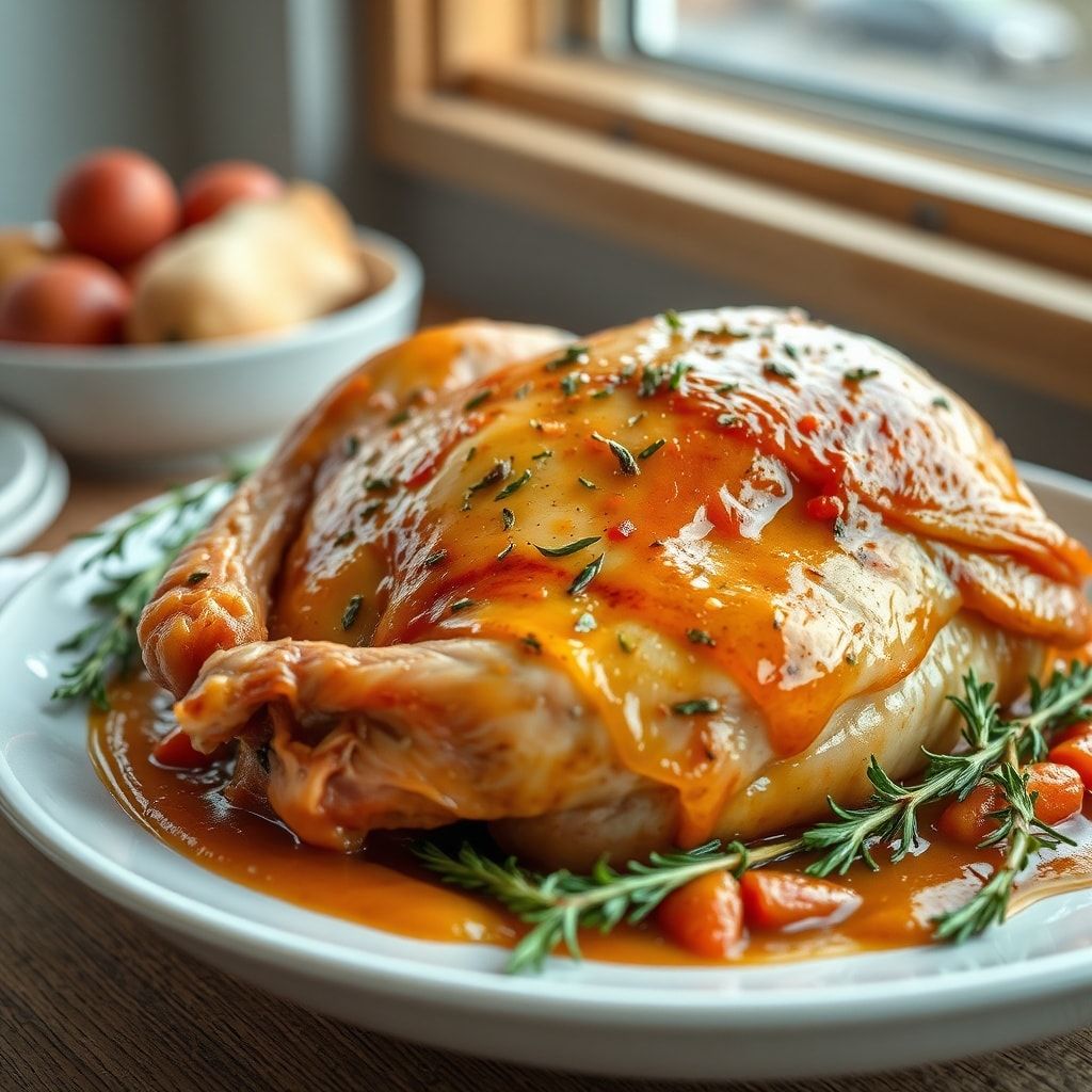 Easy Herb Butter Roasted Turkey for a Flavorful Holiday Dinner in 40 Minutes