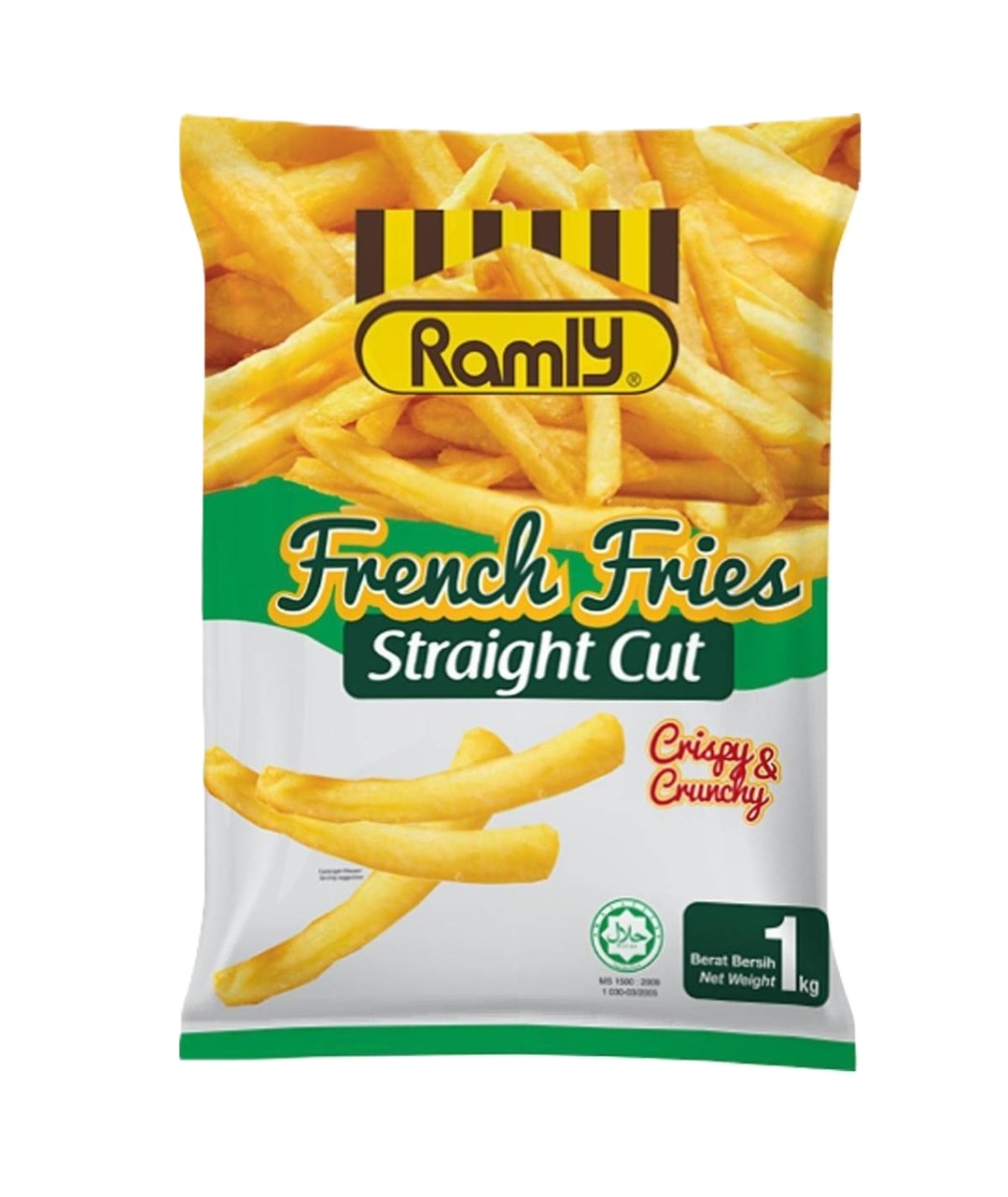 Ramly French Fries Straight Cut 1Kg